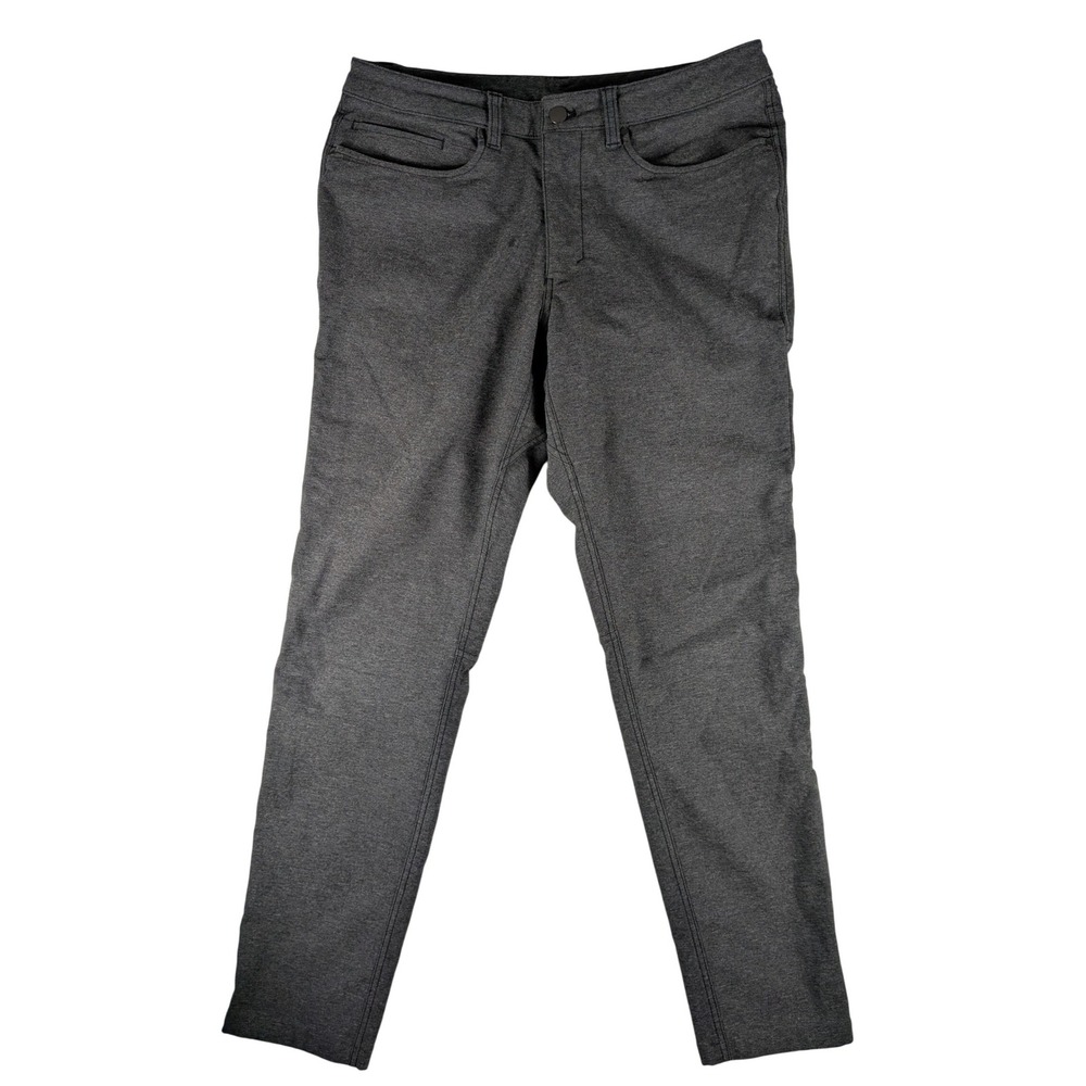 Lululemon Mens Gray Casual‎ Everyday Commute Pant Size S Slim Fit 32x29(Read)